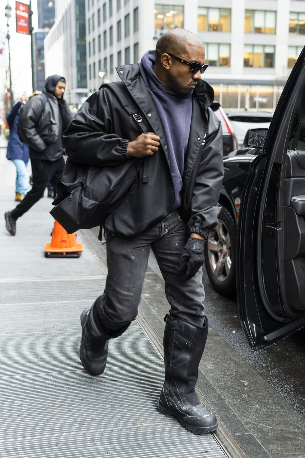 Kanye West’s First Appearance At The Balenciaga Spring 2024 Show